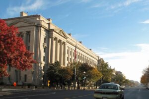 U.S. Department of Justice headquarters building in Washington, D.C.